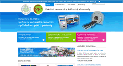 Desktop Screenshot of fnkv.cz
